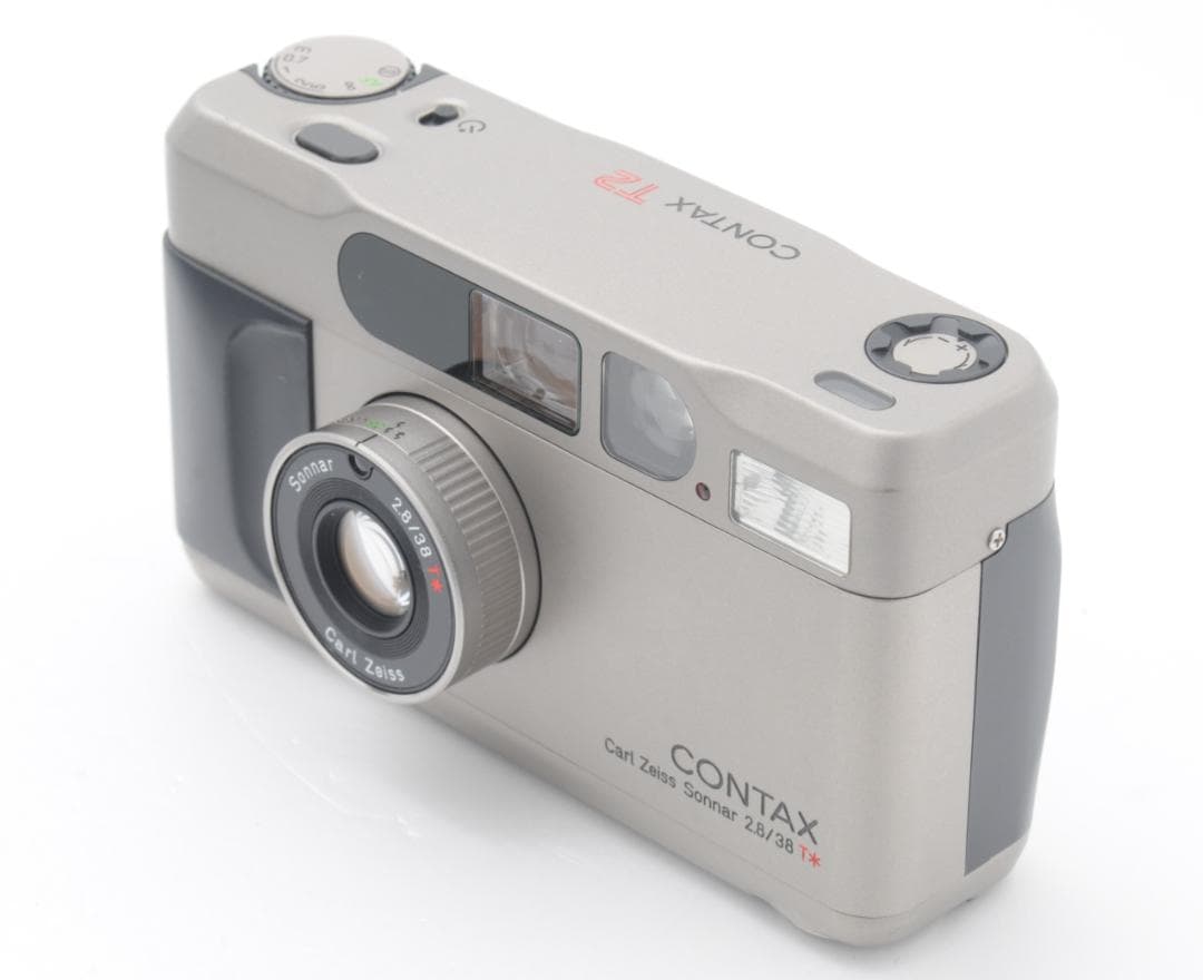 ★CONTAX T2 シルバー フィルムカメラ★