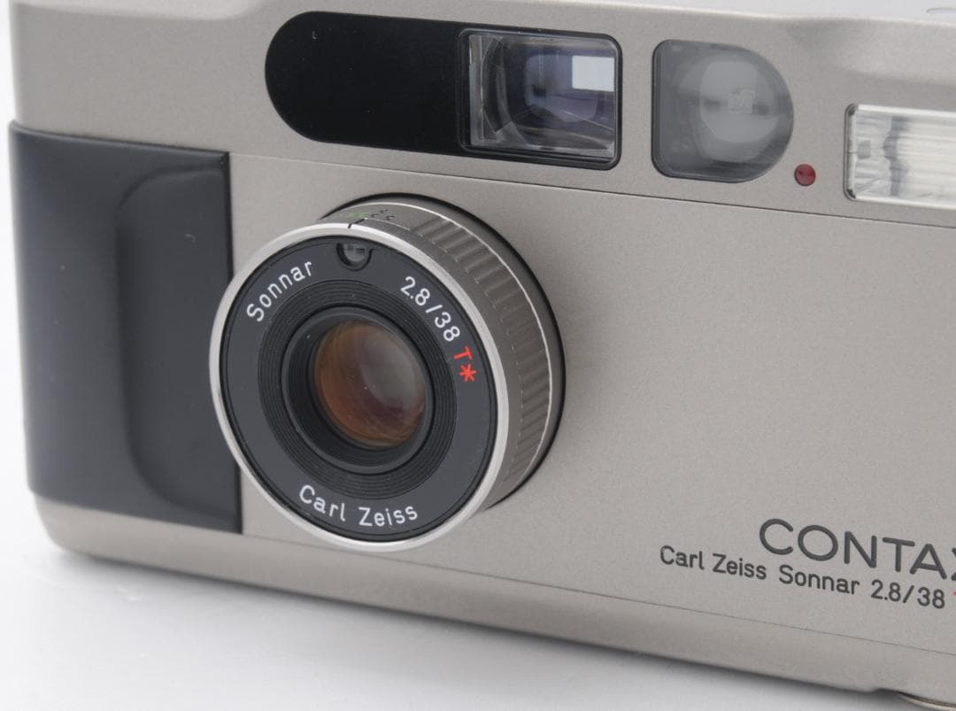 ★CONTAX T2 シルバー フィルムカメラ★