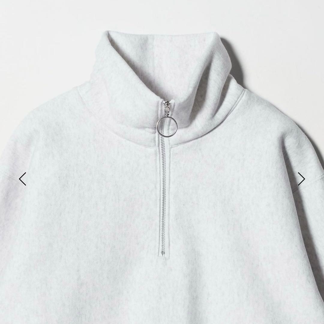 【新品】PHEENY フリース ハーフジップ プルオーバー