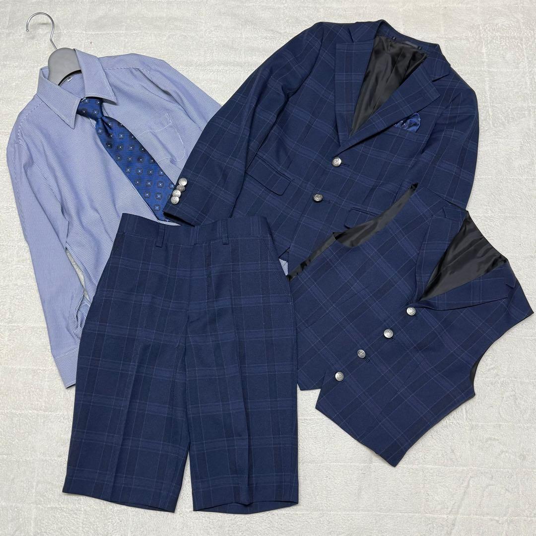 ワンダーファクトリー　卒園入学式　フォーマルセット　130 【匿名配送】