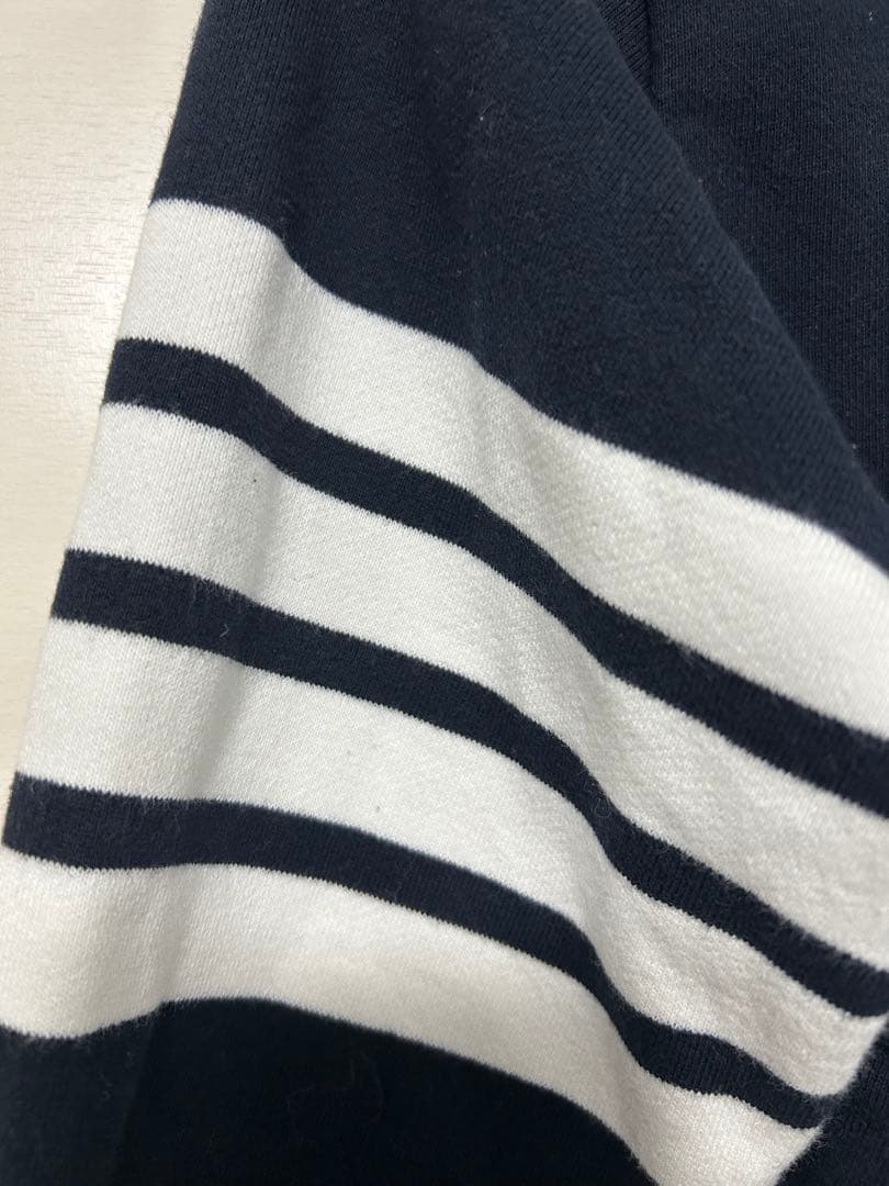 THOM BROWNE ネイビー トレーナー