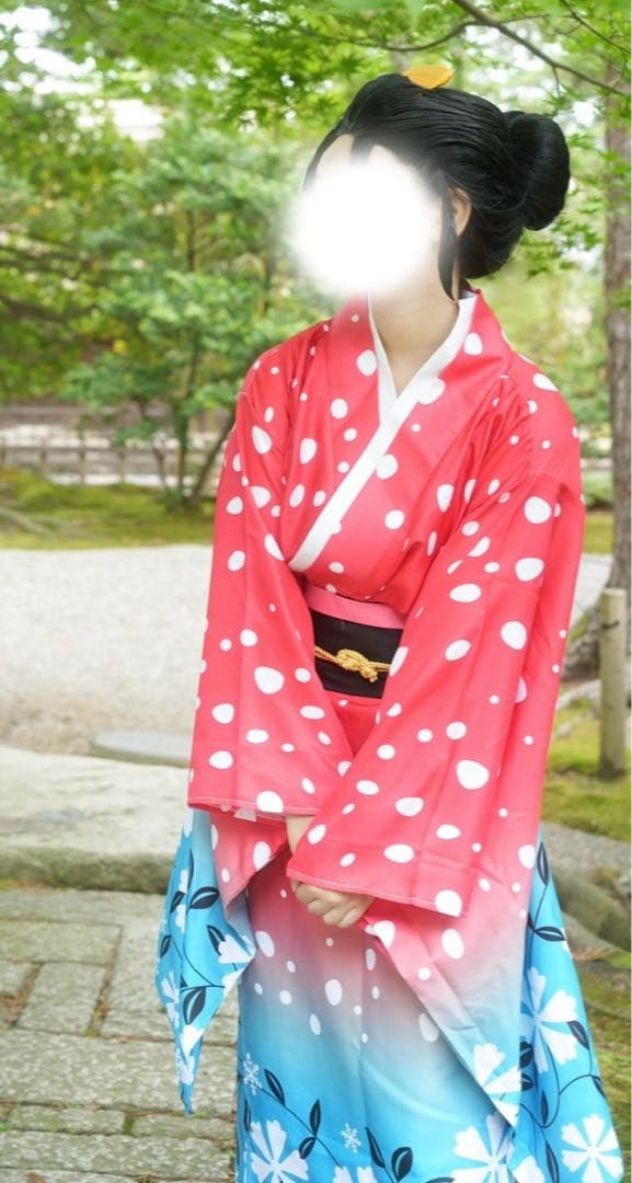 鬼滅の刃 恋雪 コスプレ 衣装 ウィッグ