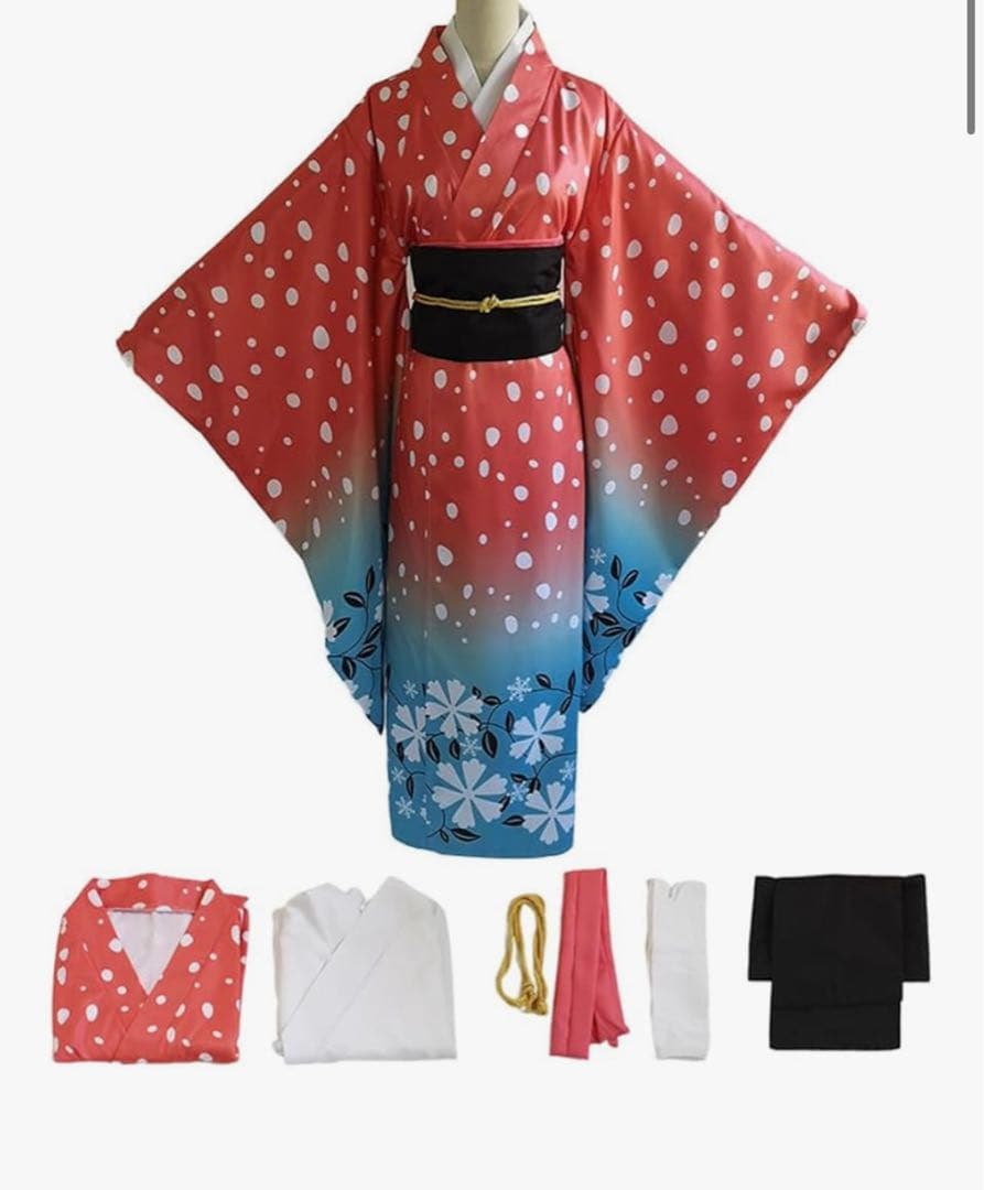 鬼滅の刃 恋雪 コスプレ 衣装 ウィッグ