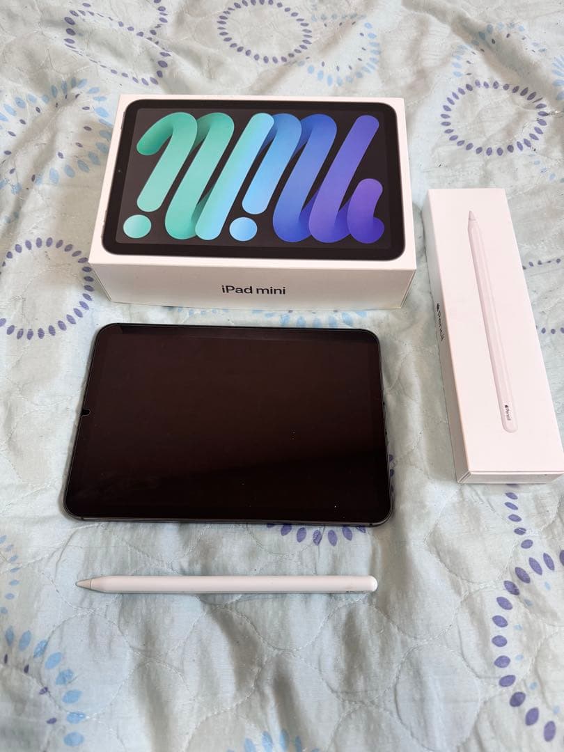 iPad mini 6 Cellular + Apple Pencil 2セット