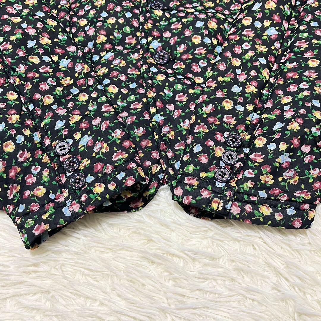 希少✨️美品✨️トリココムデギャルソン 花柄 中綿 テーラードジャケット