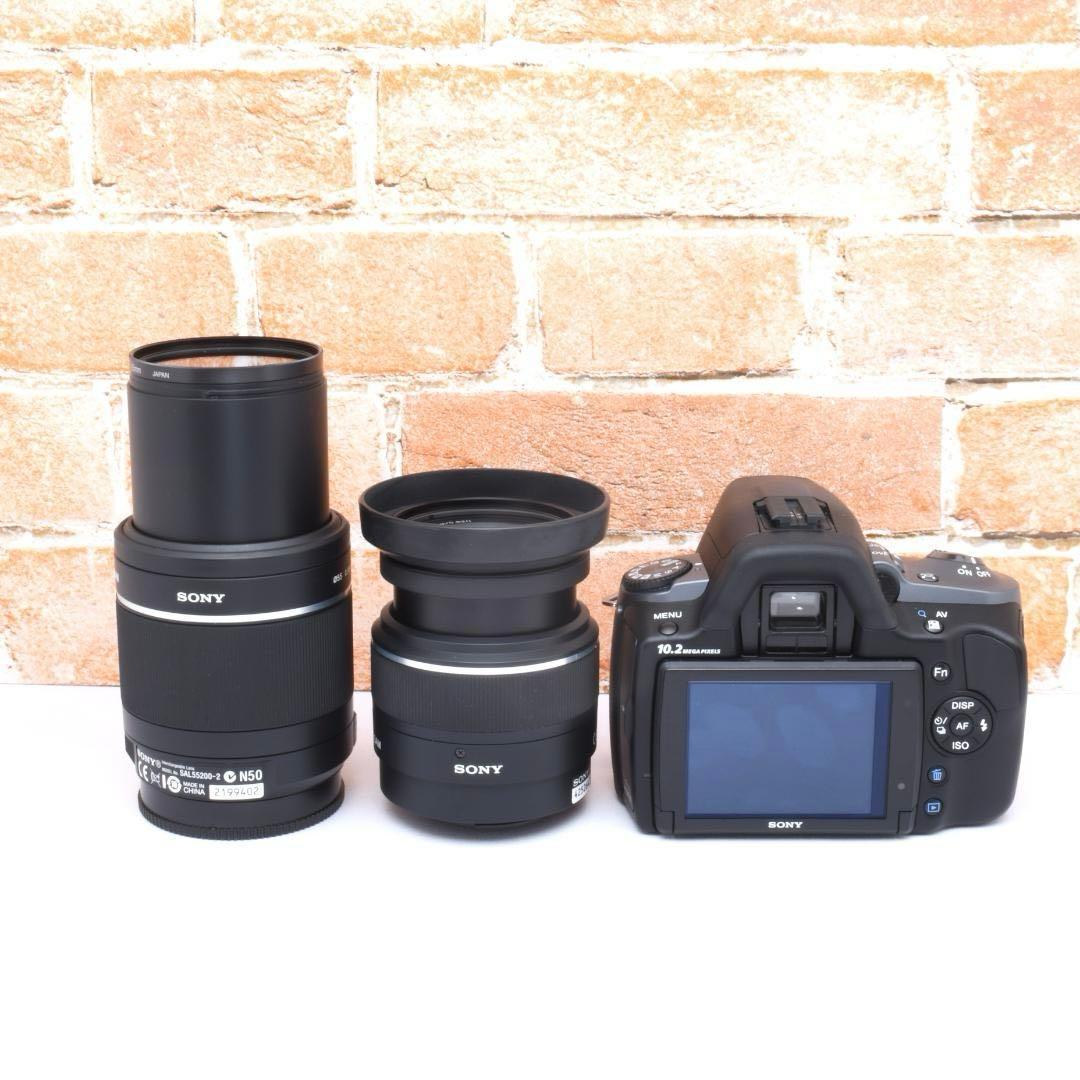 遠くも撮れる望遠レンズつき✨SONY α330✨ダブルレンズセット✨推し活