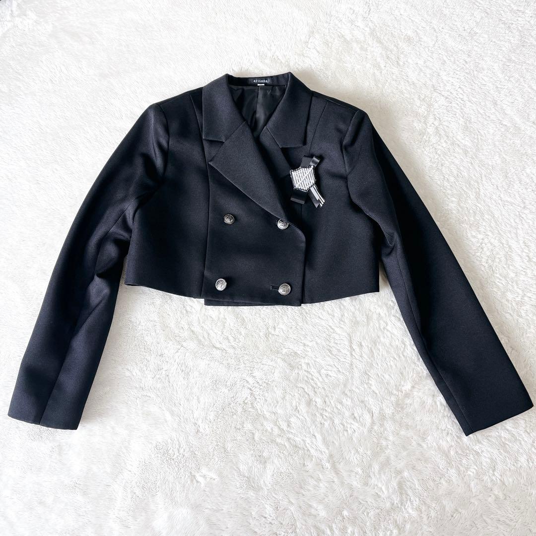 【極美品】arisana アリサナ スーツ5点セット ワンピース 165cm 黒
