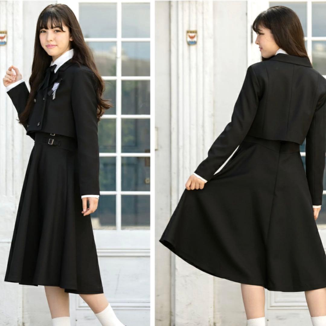 【極美品】arisana アリサナ スーツ5点セット ワンピース 165cm 黒