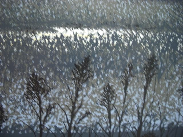 ◆小暮真望「筑波の夜明け」　シルクスクリーン　真作 　エディションAP