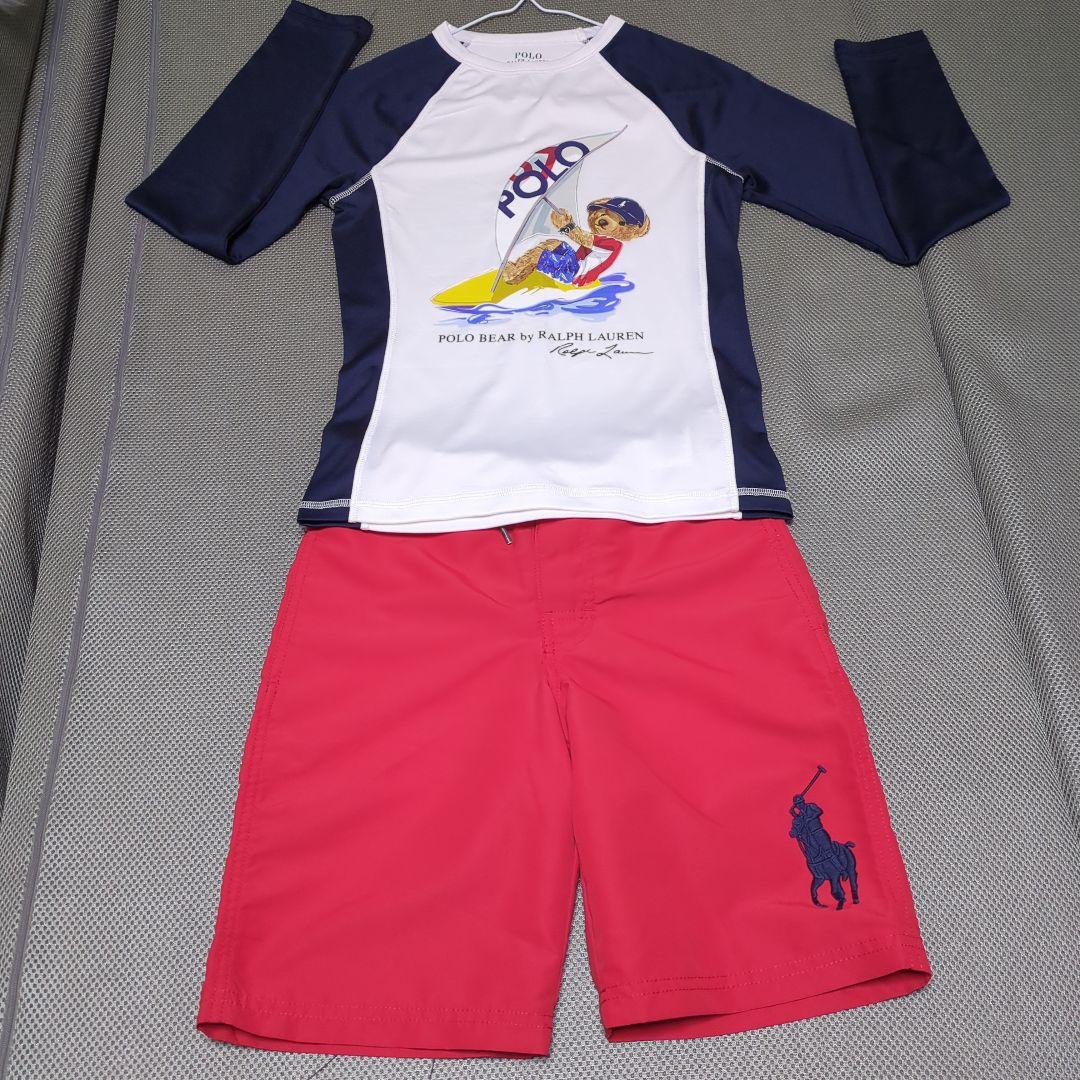 Polo Ralph Lauren ラッシュガードとショーツセット