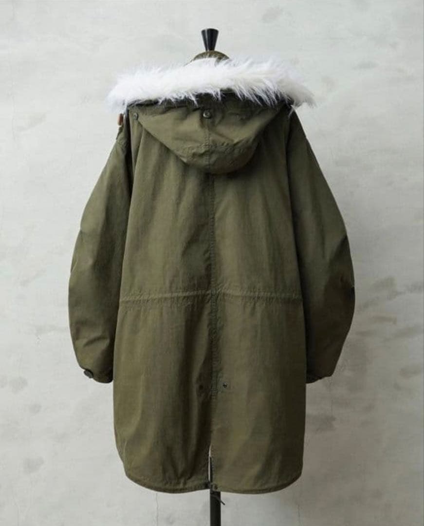 【即完モデル】WAIPER M-65 FISHTAIL PARKA オリーブ