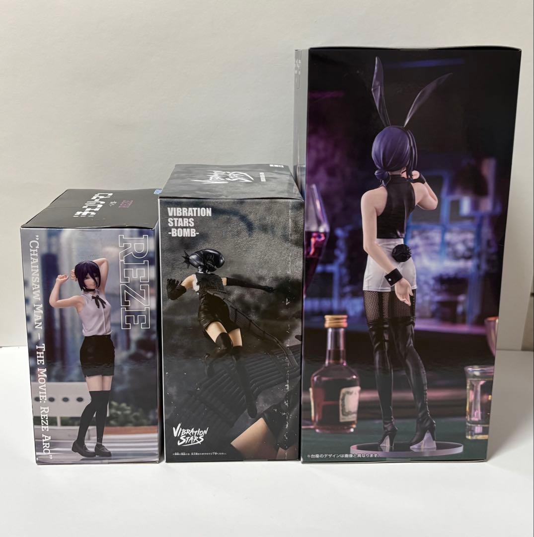 劇場版チェンソーマン　レゼ篇　フィギュア　3種セット