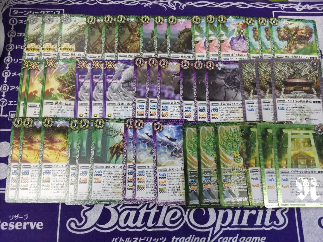 イザイザデッキパーツセット　トリフネ　交換パーツ付　バトスピ