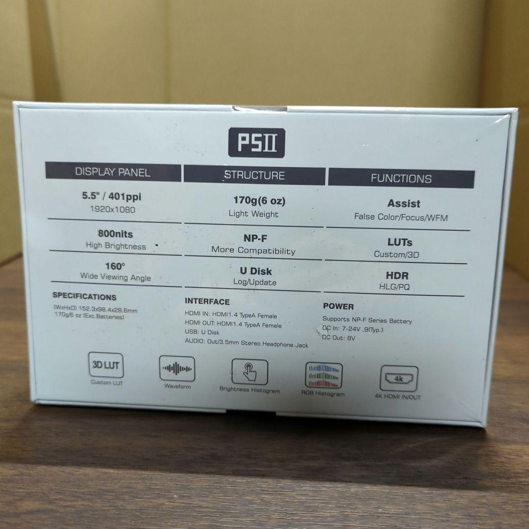 Desview P5II カメラモニター 撮影用モニター 800nits 新品