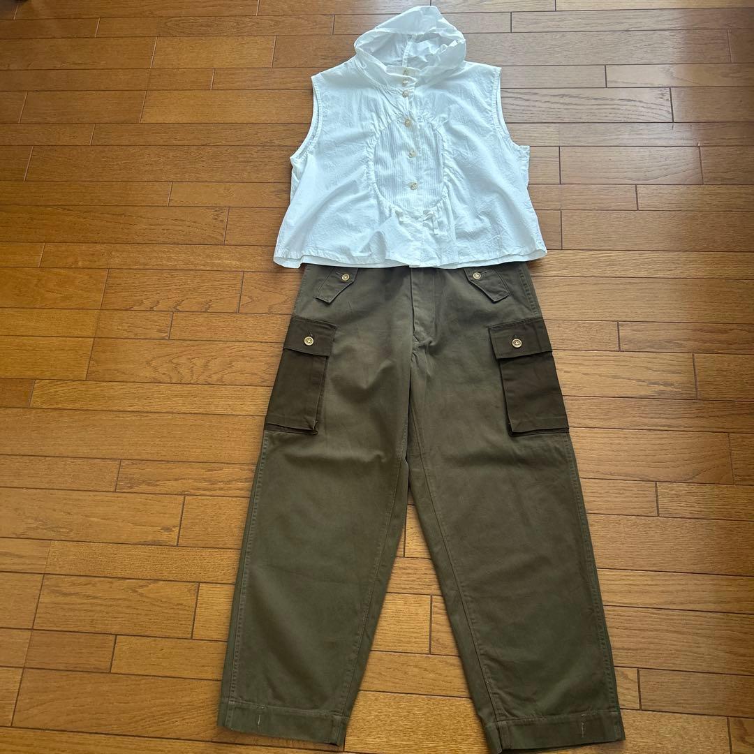 45rpmパンツおこめチノの908困ったちゃん　カーキサイズ1