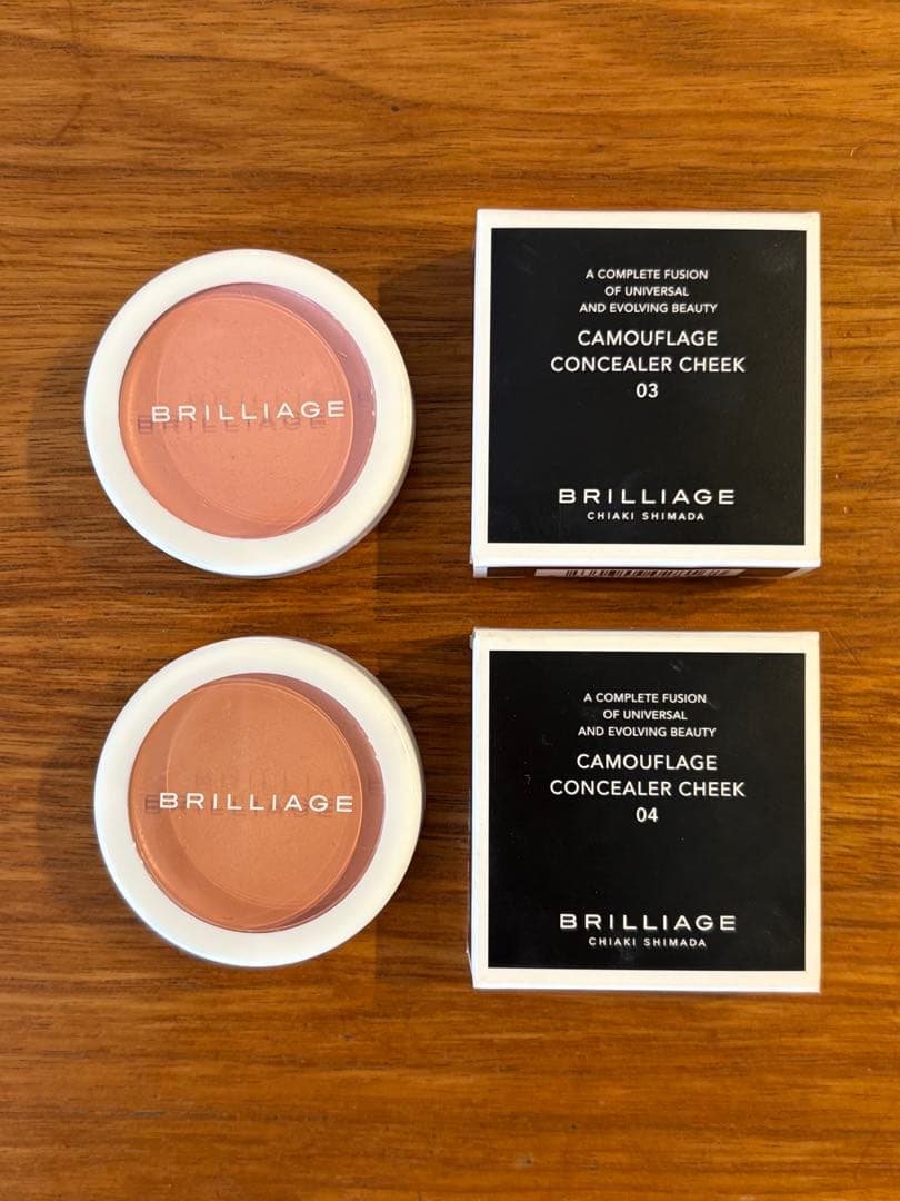 カモフラージュコンシーラーチーク 03 & 04【メイクアップベースmini付】