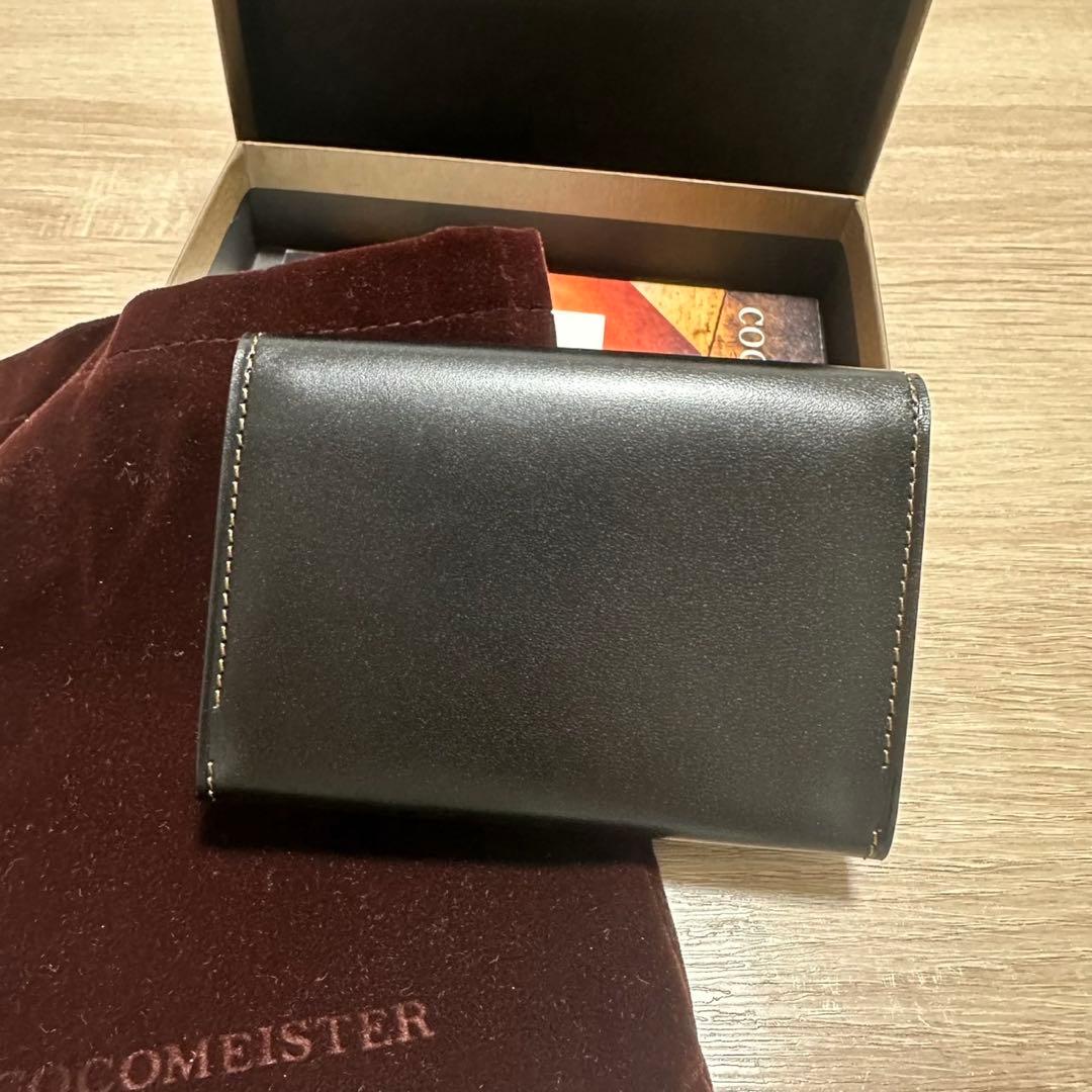 ココマイスター 名刺入れ 新品　ブラック