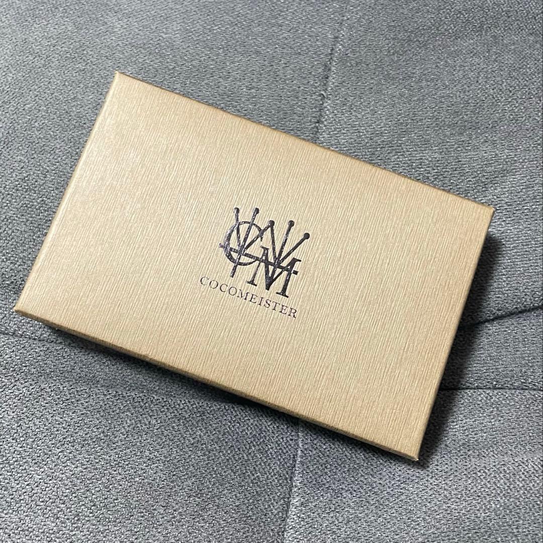 ココマイスター 名刺入れ 新品　ブラック