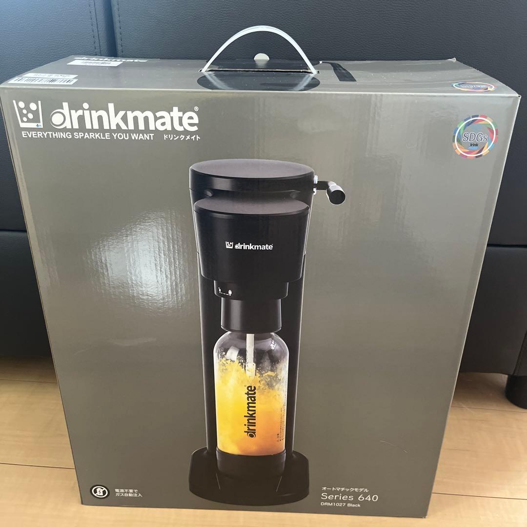 drinkmate 炭酸水メーカー Series 640 黒