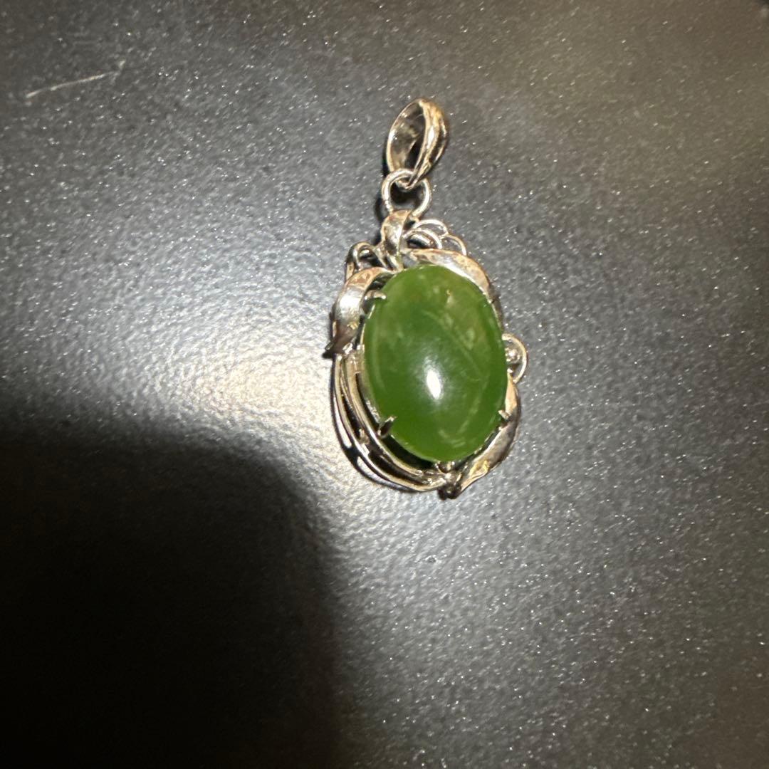 宝石ペンダント 3個セット　18K ホワイトゴールド？