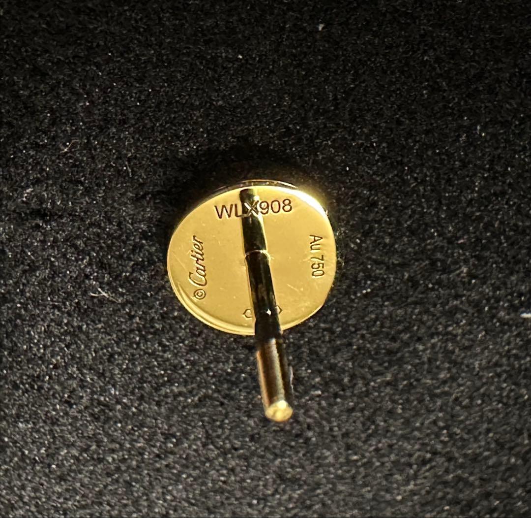 Cartier シングル LOVEピアス(片耳用) イエローゴールド