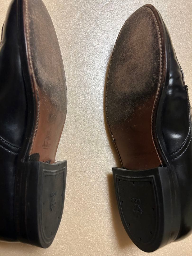 m*b様 【純正ツリー付き】Alden コードバン　 ブラック Vチップ6.5