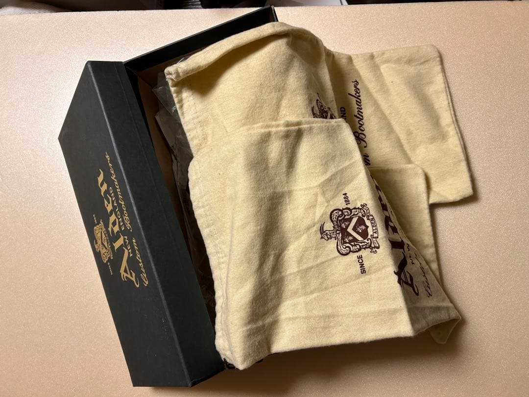 m*b様 【純正ツリー付き】Alden コードバン　 ブラック Vチップ6.5