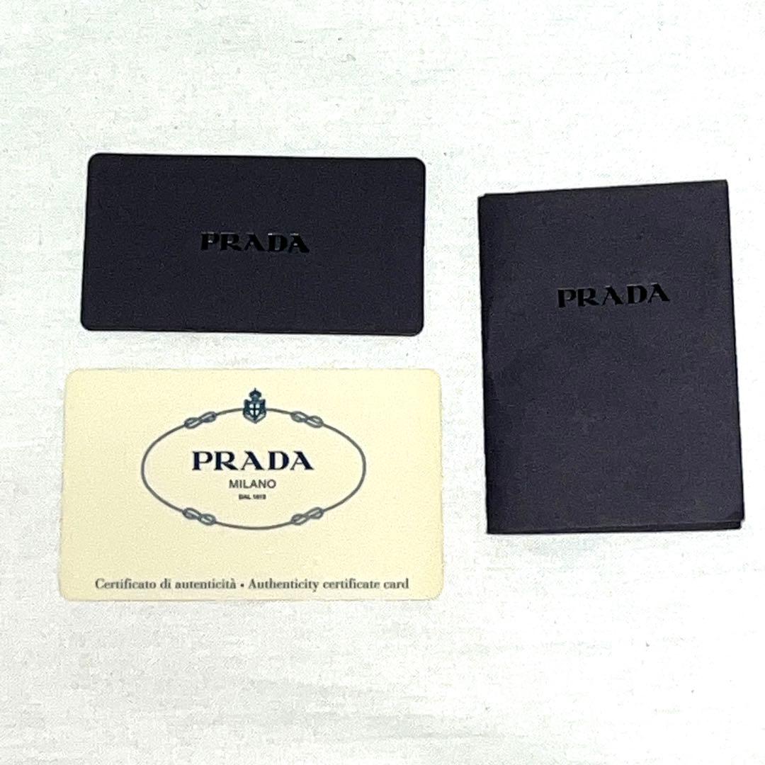 ★美品★PRADA プラダ★ナイロンショルダーバッグ★三角プレート★黒　ブラック