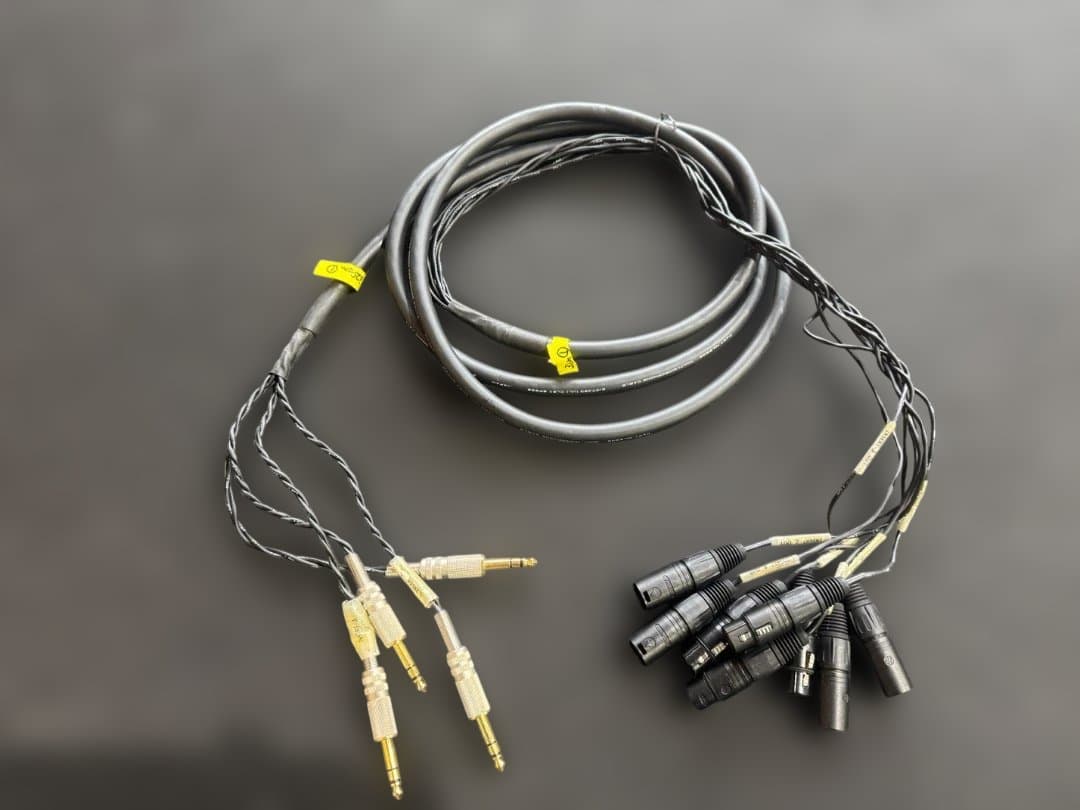 5本セット販売　mogamiマルチケーブル