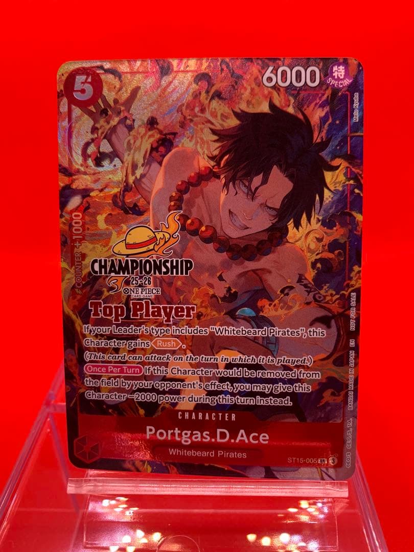 【英語版】エース チャンピオンシップ25-26 Top player