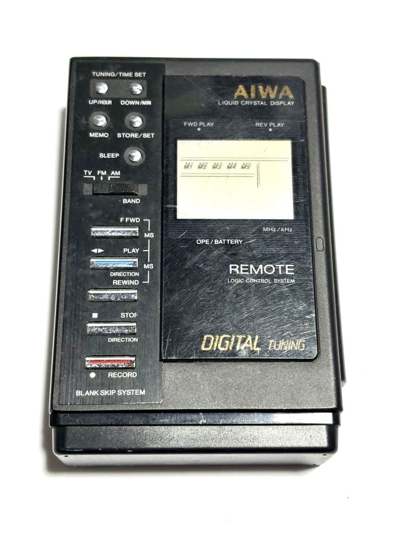 AIWA カセットプレーヤー HS-JX10 ジャンク品