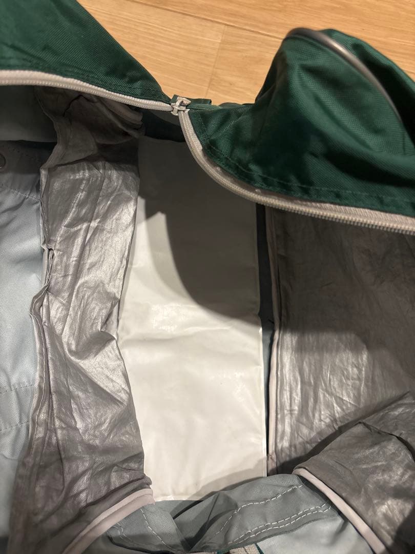 旧ワッペ　ワールドペガサス　ワッペ　緑　スクールバッグ