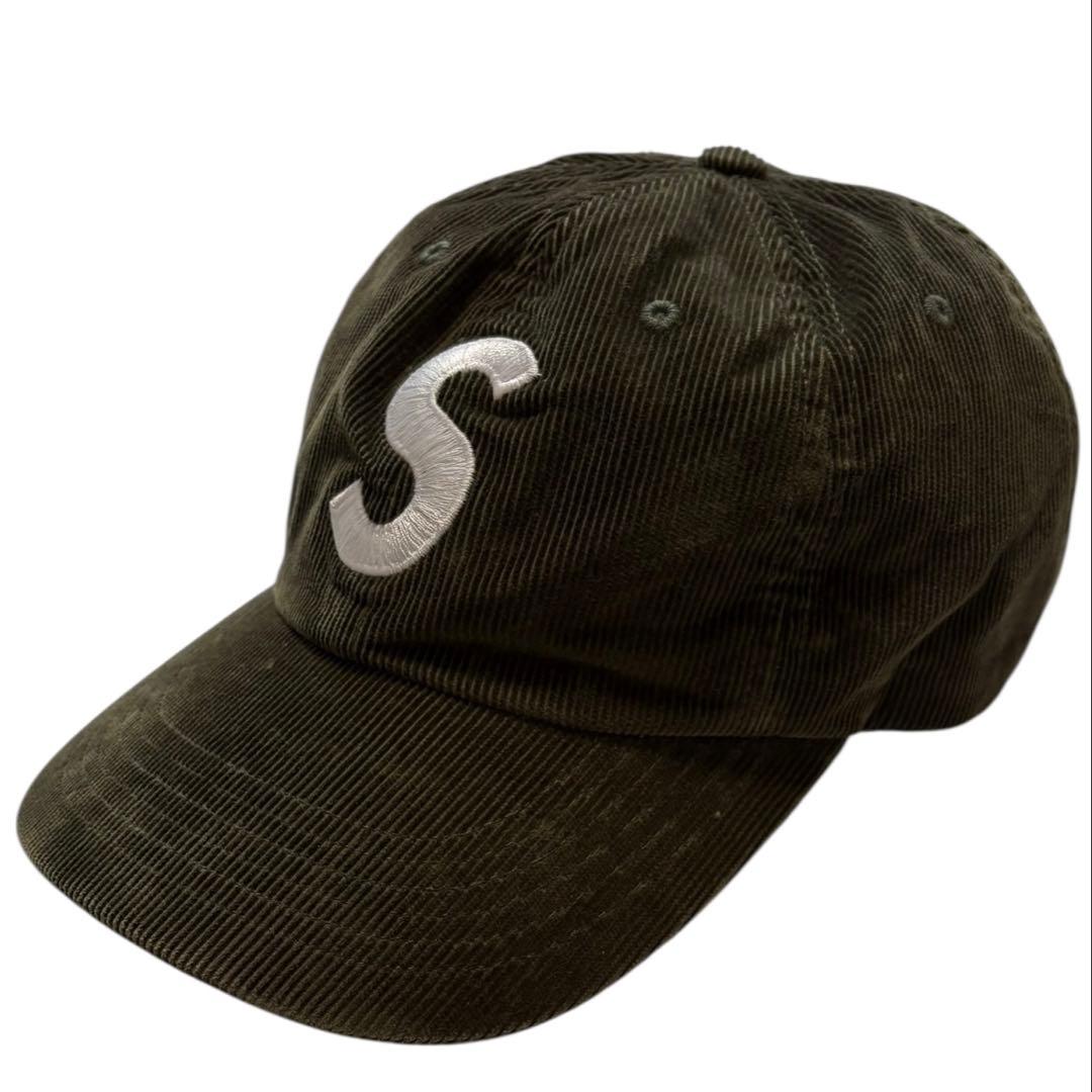 帽子 21SS Fine Wale Corduroy S Logo 6-Panel