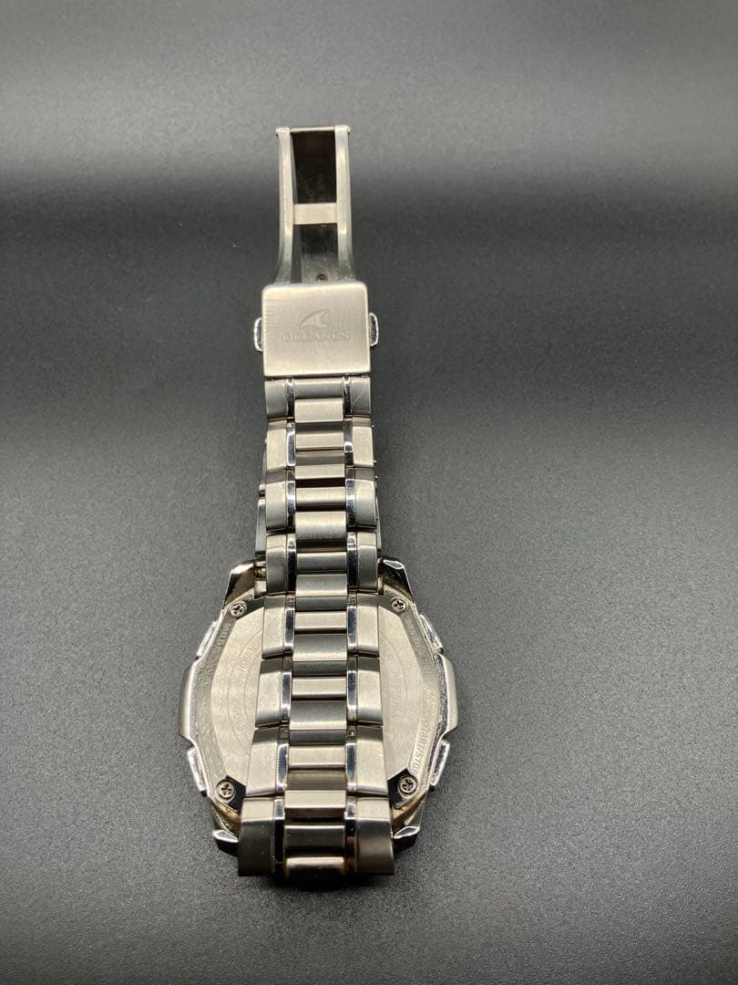 値下げ　カシオ　オシアナス　Manta 　電波ソーラー　美品