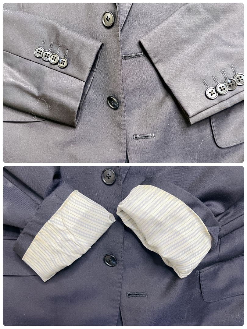 ミツミネ スーツ セットアップ ネイビー Drago Super150’s