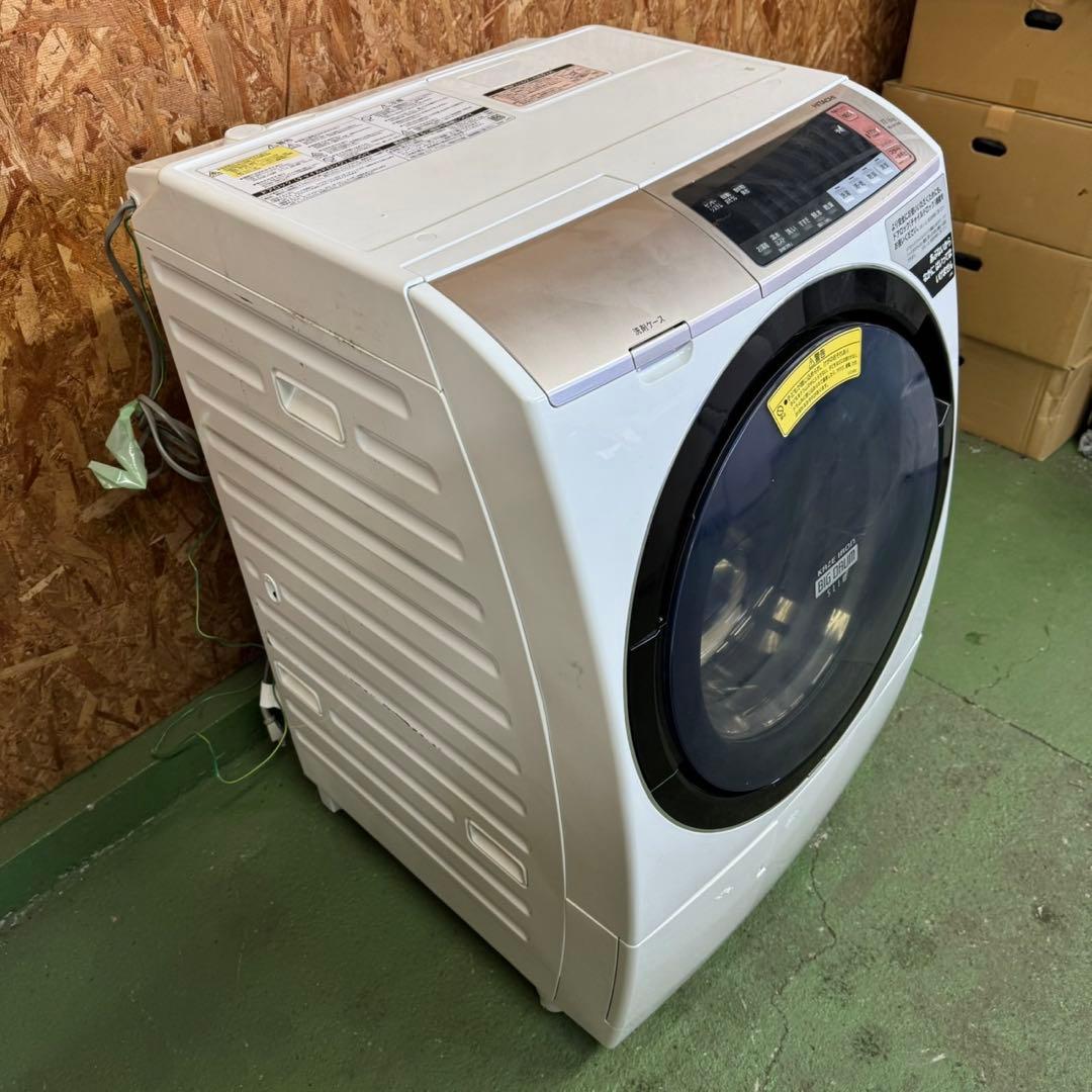 298 日立ビッグドラム　乾燥付　11/6キロ　小型　一人暮らし　左開き　保証込