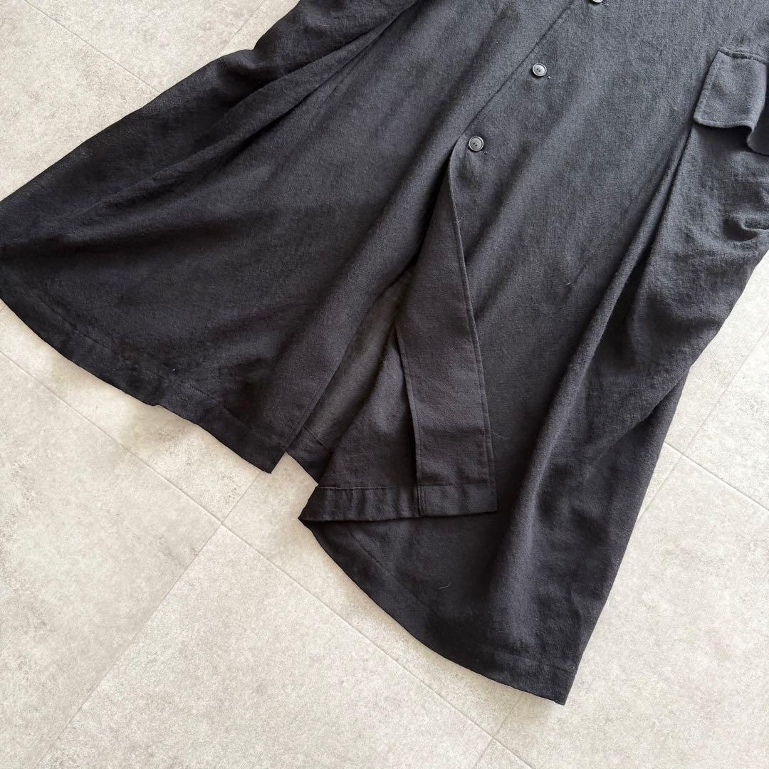 トリココムデギャルソン　AD1994　ロングワンピース　黒　M　シャツ　長袖