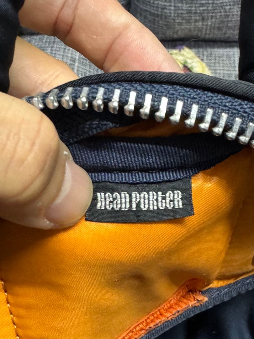 HEAD PORTER ミニボストン バッグ タンカー 濃紺 ヘッドポーター