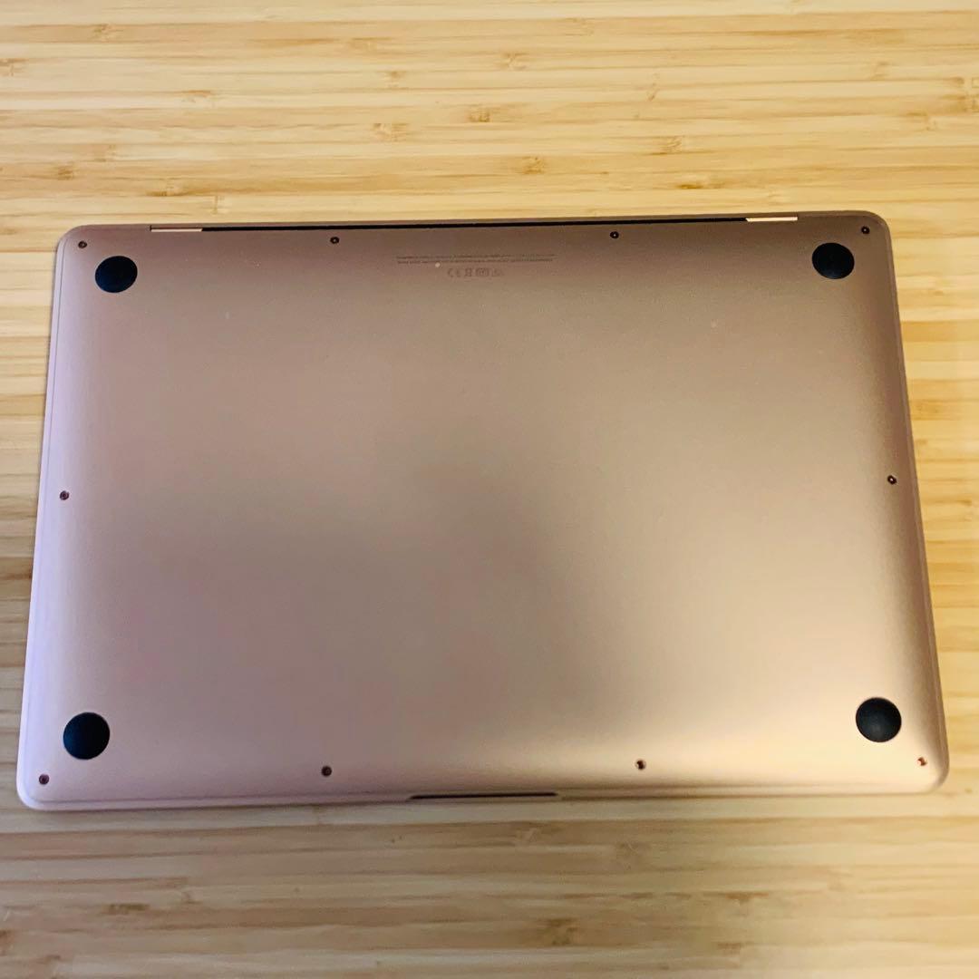 MacBookAirゴールドM1 512GB メモリ8GB 保護フィルム付