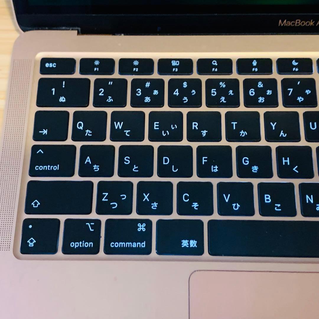 MacBookAirゴールドM1 512GB メモリ8GB 保護フィルム付