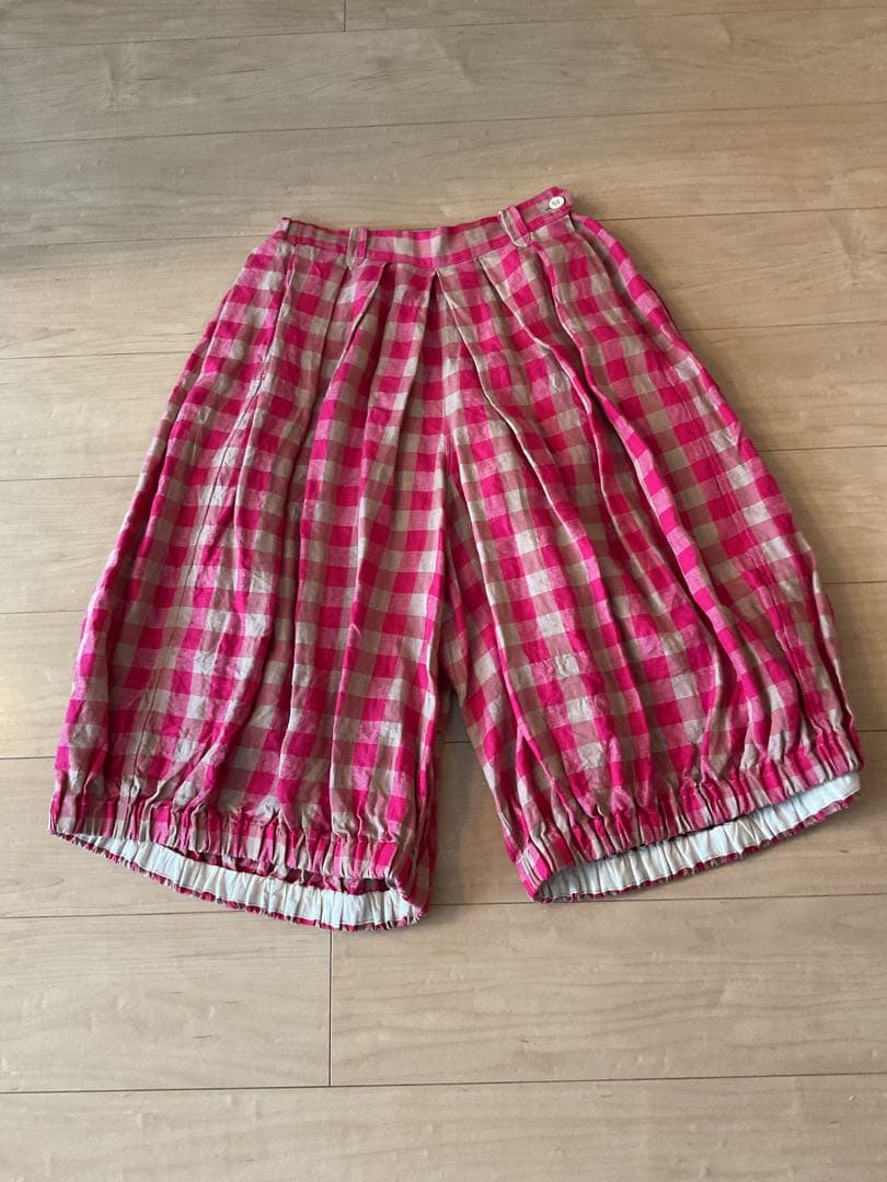 45r インドリネンツイルのブルマパンツ