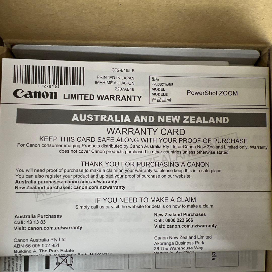 614 Canon コンパクトデジタルカメラ PowerShot ZOOM