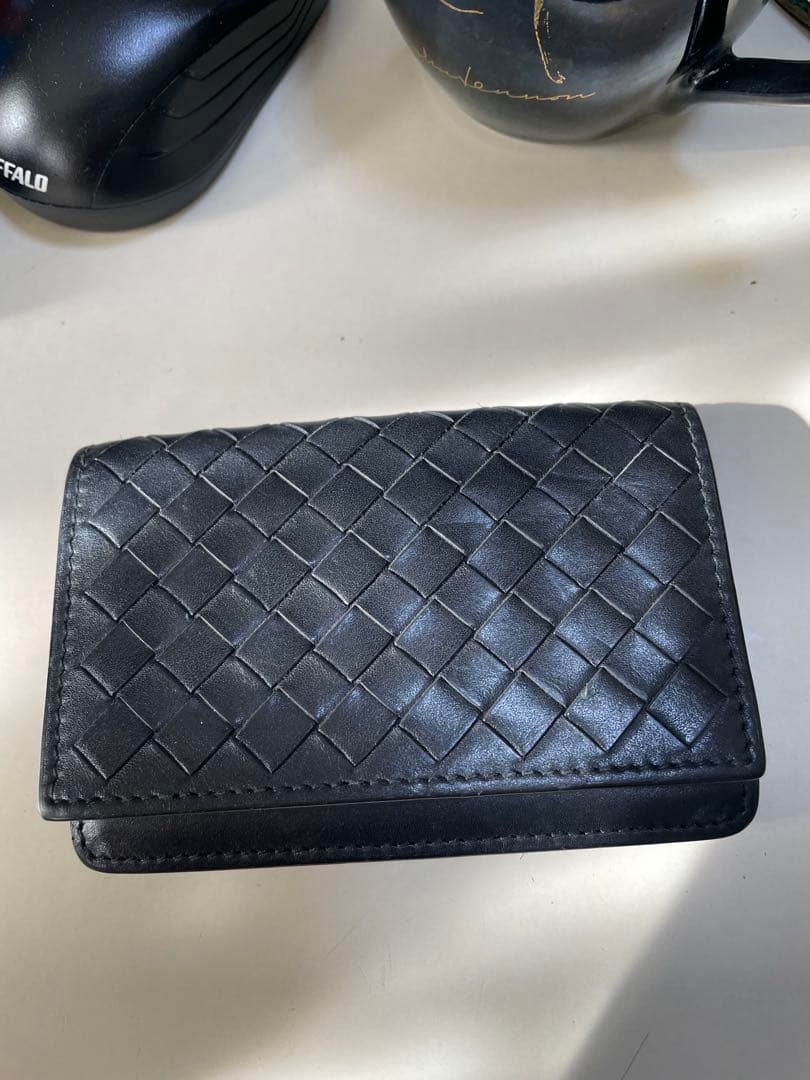 BOTTEGA VENETA ブラック 名刺入れ