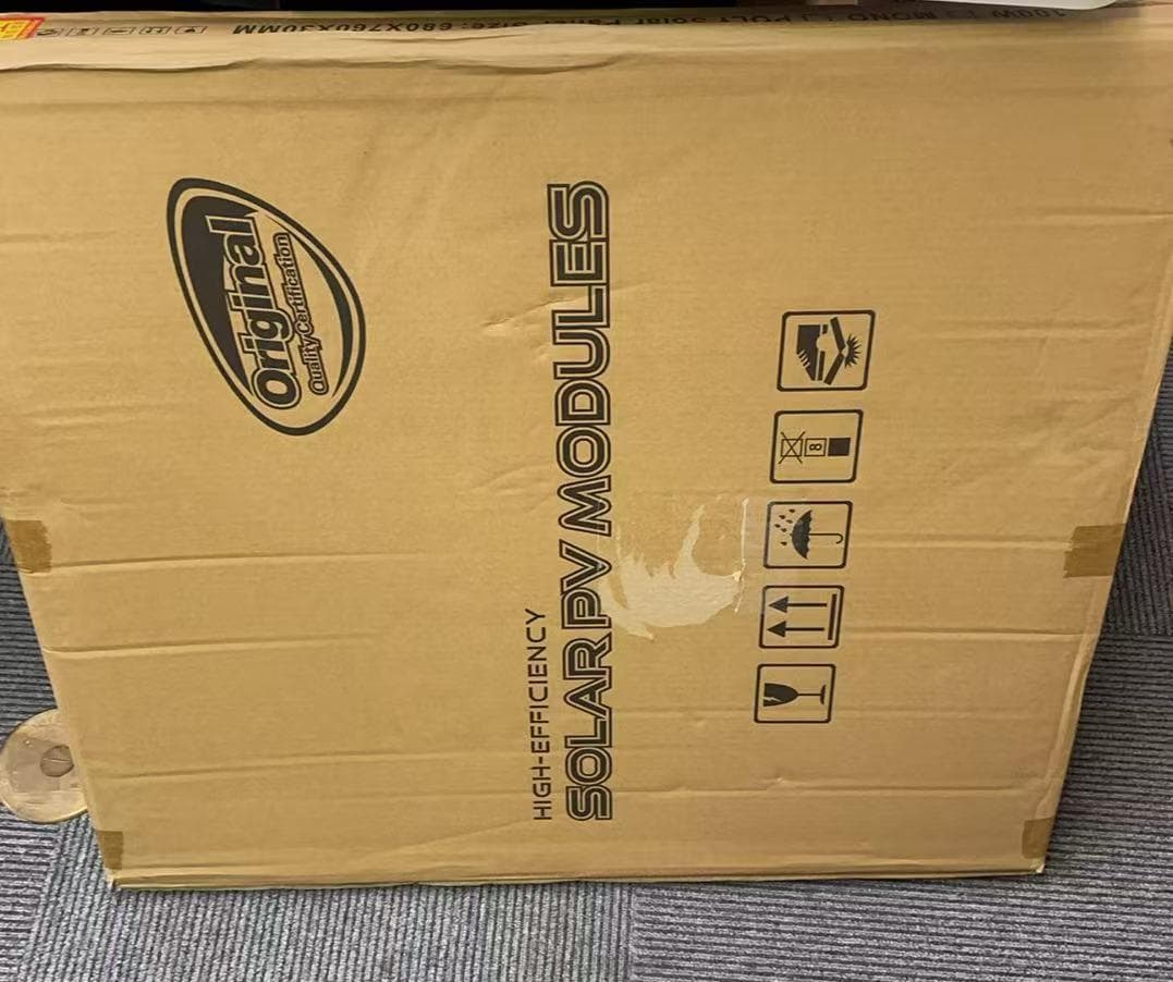 ソーラーパネル 200w =100w×2枚 MC4コネクタ付属 太陽光パネル