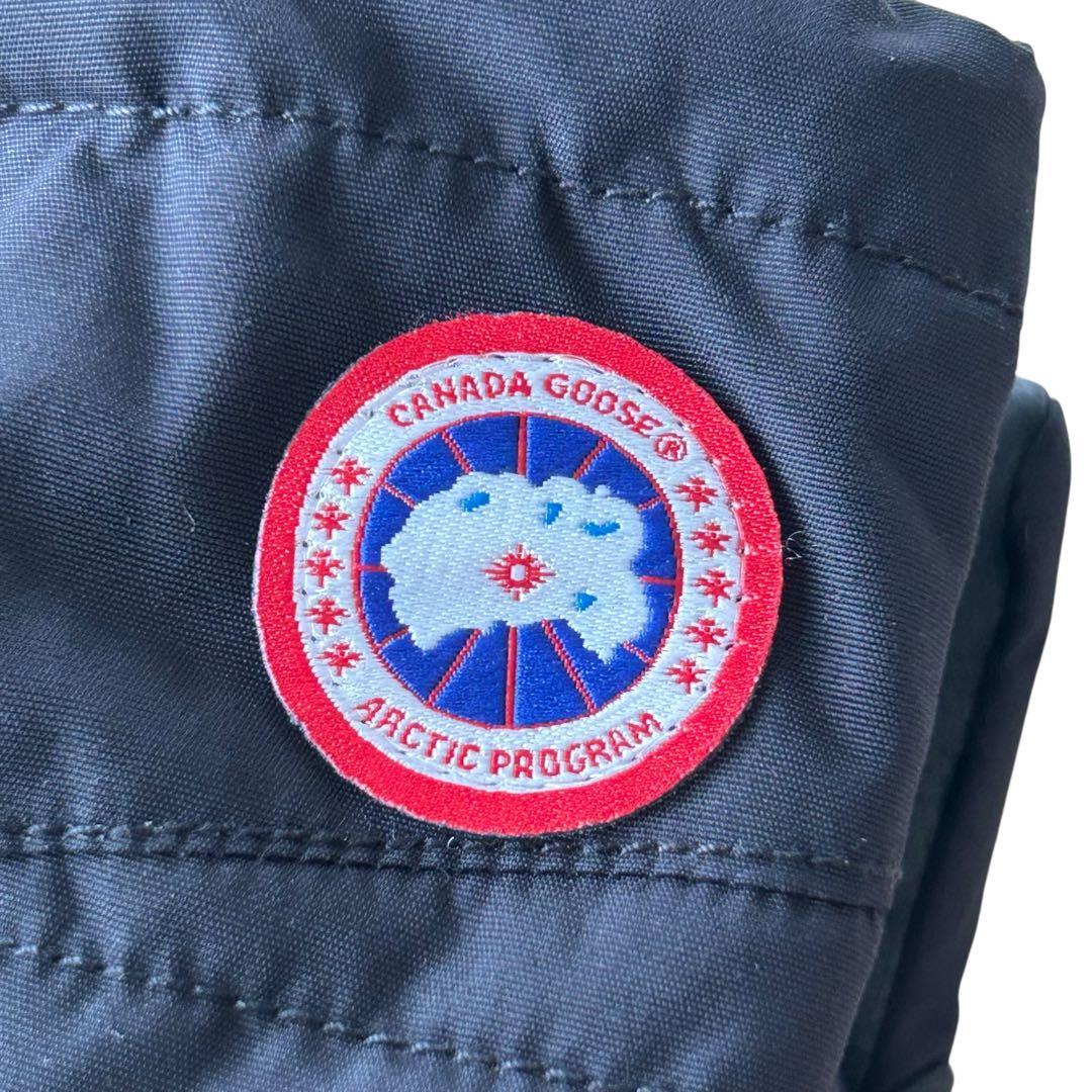 カナダグース　レディース　手袋　グローブ　ダウン　フェザー　黒