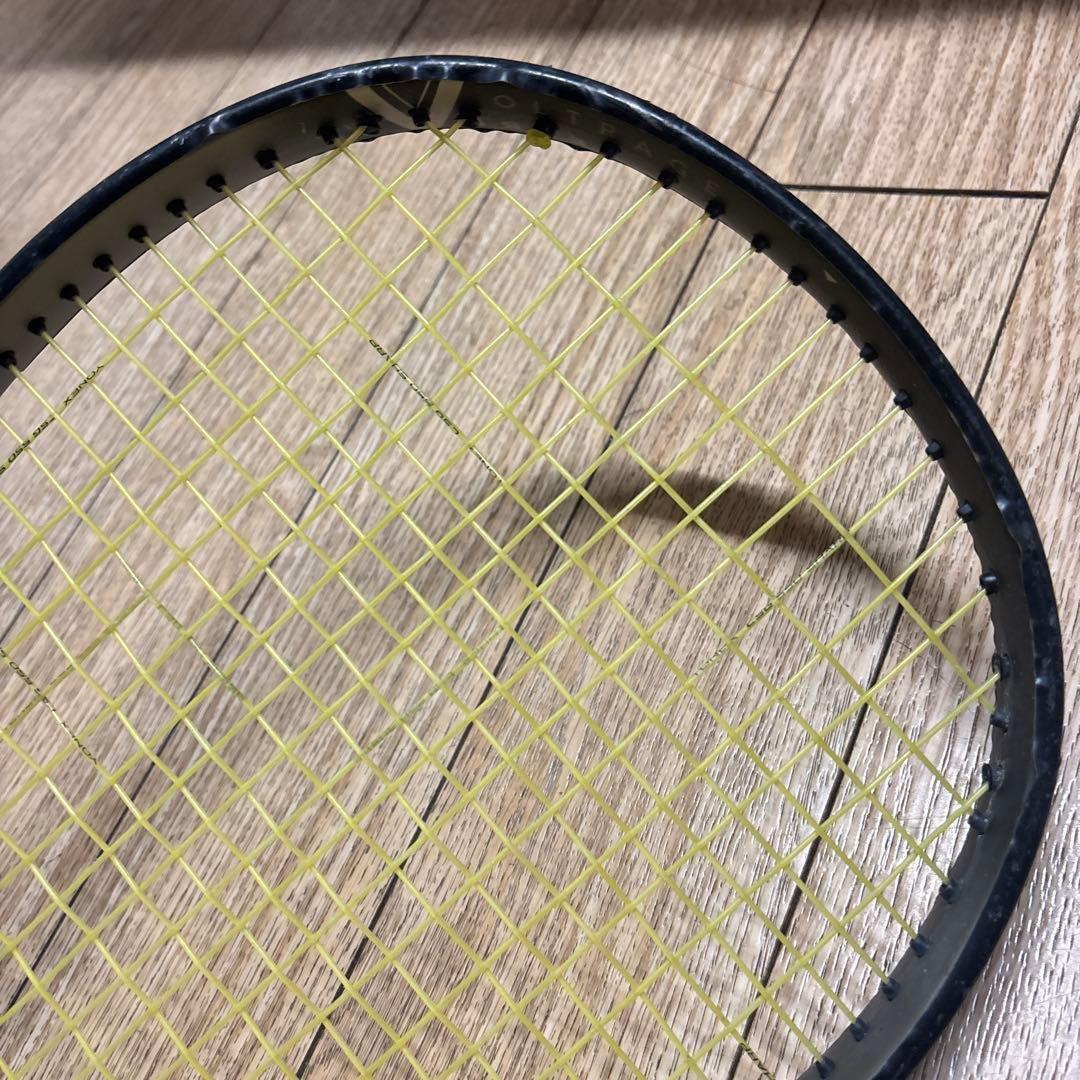 YONEX オーバーサイズラケット ブラック/イエローボルトレイジ8V 新カラー