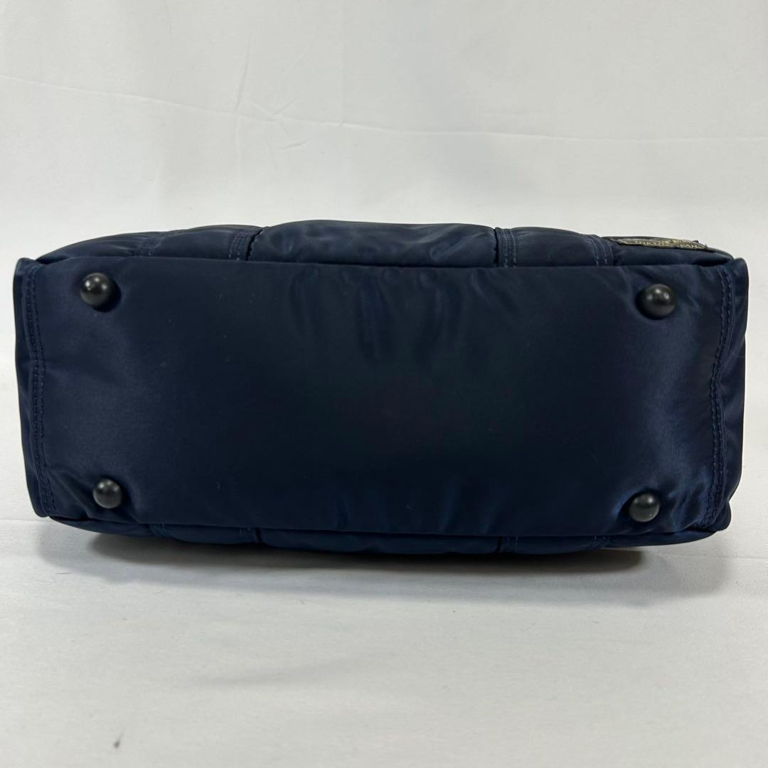 【極美品/現行】ポーター タンカー 吉田カバン 2way ミニボストンバッグ 紺