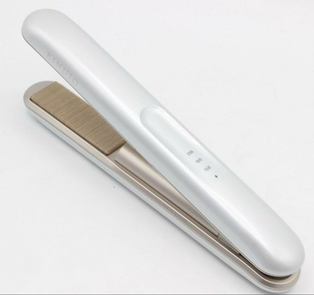 キヌージョKINUJO LuxeJewel コードレスヘアアイロン 絹女未使用