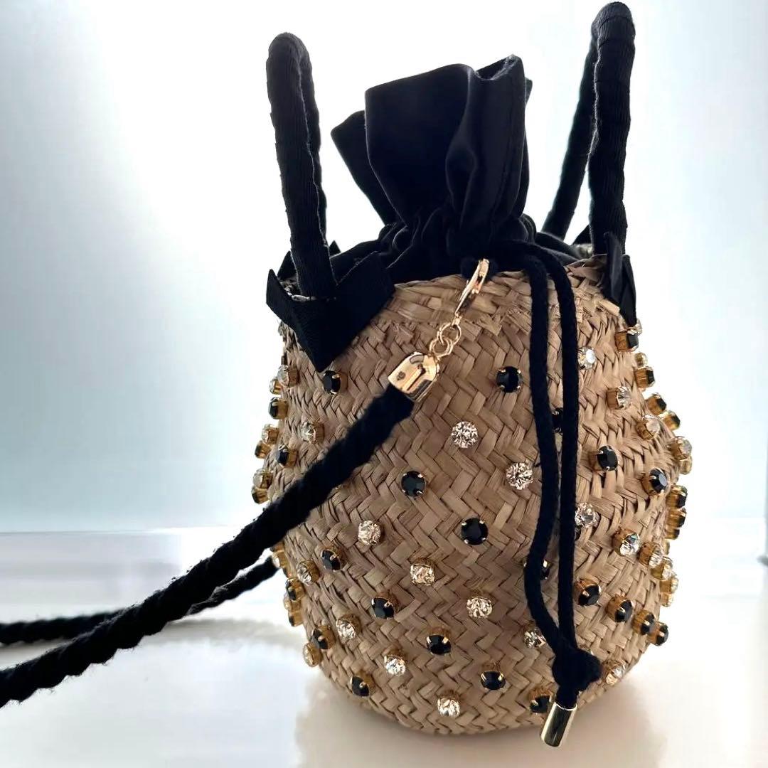 ルナイン Le Nine NINA TWIST SMALL かごバッグ