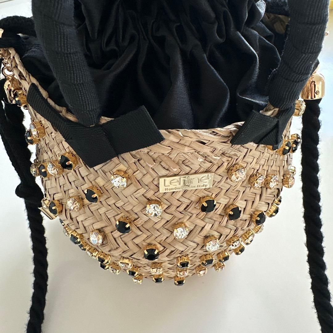 ルナイン Le Nine NINA TWIST SMALL かごバッグ